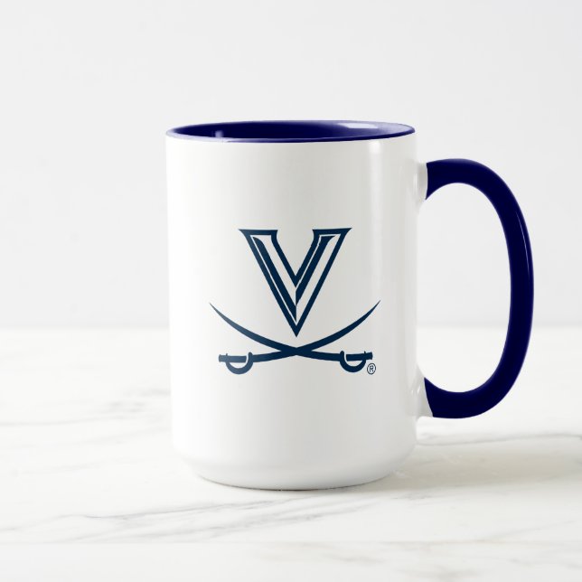 University of Virginia Sabre Mug (Right)