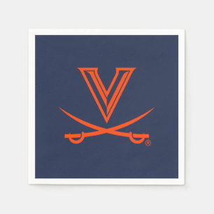 University of Virginia Sabre Napkin