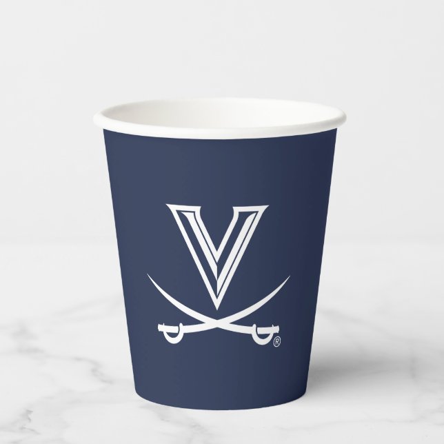University of Virginia Sabre Paper Cups (Front)