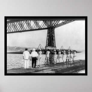 University of Wisconsin Varsity Rowing 1914 Poster