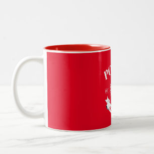 university poland Two-Tone coffee mug