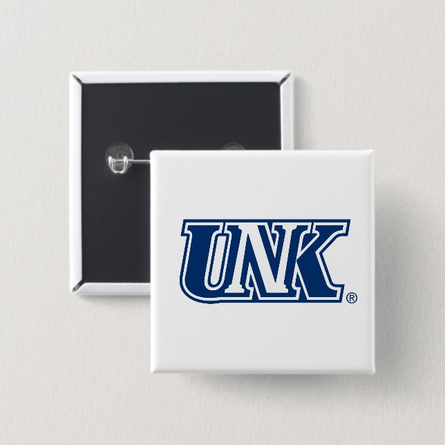 UNK | University of Nebraska at Kearney 15 Cm Square Badge (Front & Back)