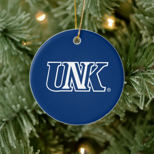 UNK | University of Nebraska at Kearney Ceramic Ornament (Tree)