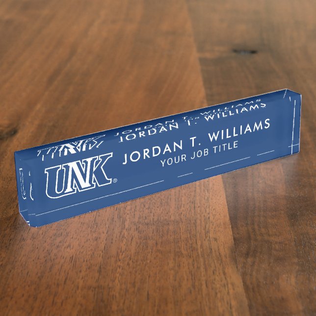 UNK | University of Nebraska at Kearney Nameplate (Side)