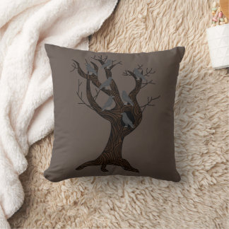 Unkindness of Ravens Cushion