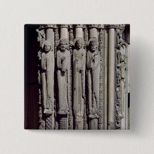 Unknown figure, King Solomon 15 Cm Square Badge