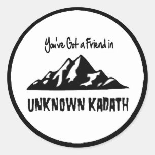 Unknown Kadath Classic Round Sticker