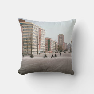 UNKNOWN PERSONS DRIVING BICYCLE CUSHION