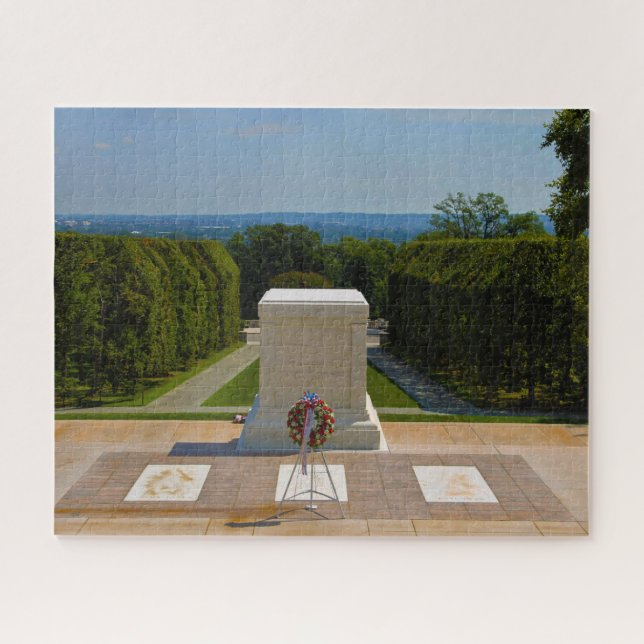 Unknown  Soldier Arlington Cemetery Jigsaw Puzzle (Horizontal)
