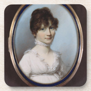 Unknown woman coaster