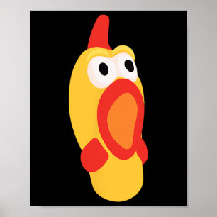 Unku Rubber Chicken Poster