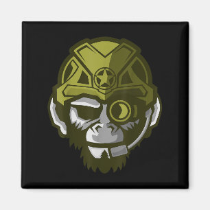 Unleahe Gorilla Body Building Motivation Gym Gift  Magnet