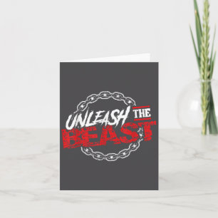 Unleahe _ Gym Mode Fitness Motivation Wer  Card