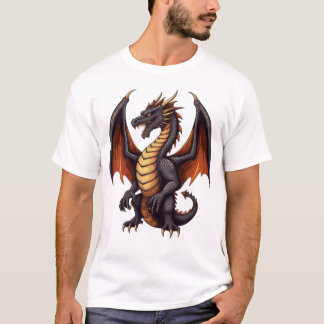 Unleash the Beast - Death Metal Dragon Mascot Tee