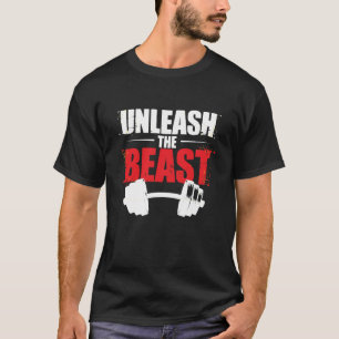 Unleash the Beast – Savage Gym Motivation Tee