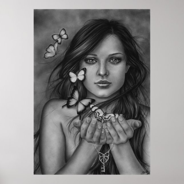 Unleash the butterflies Poster (Front)