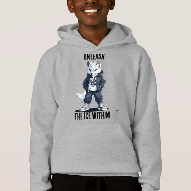 Unleash the Ice Within: Fierce Wolf for Teens (Front)