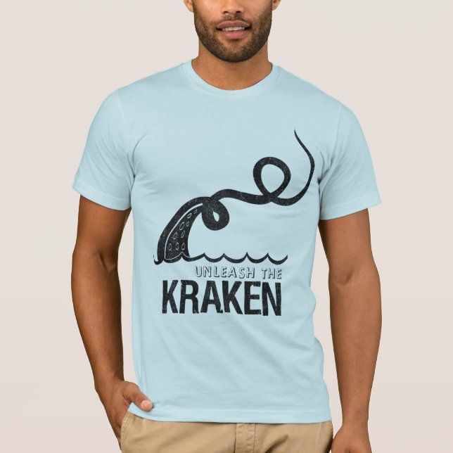 Unleash the Kraken Vintage Tee (Front)
