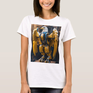 Unleash the Power of Flight with Our Robotic Eagle T-Shirt