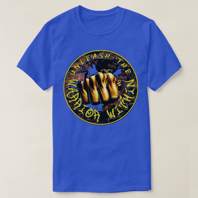 Unleash the Warrior Within T-Shirt (Design Front)