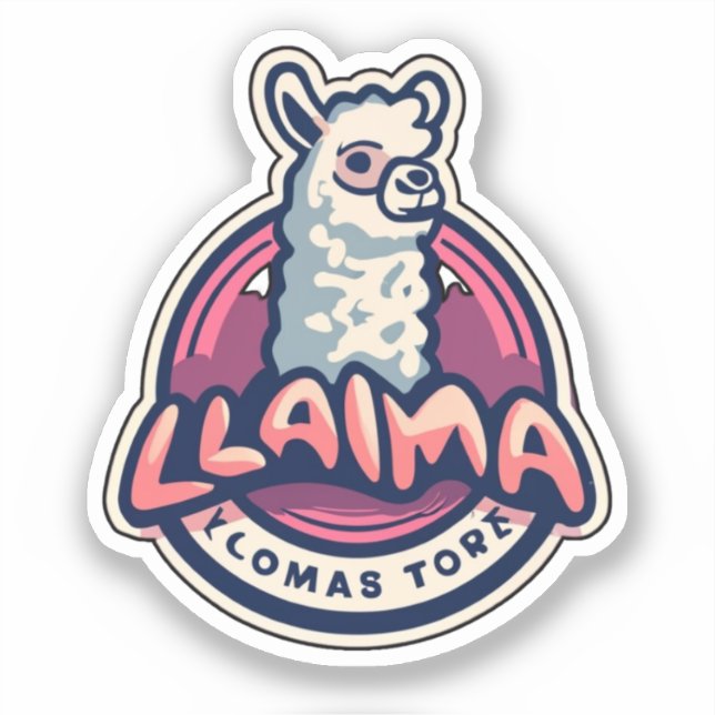 Unleash Your Inner Artist with Llama Sticker Sets (Front)