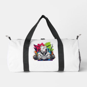 Unleash Your Inner Beast with the Alpha Muscle Pit Duffle Bag