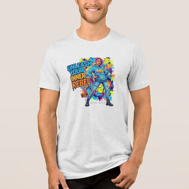 Unleash Your Inner Rebel -  Tri-Blend Shirt (Front)