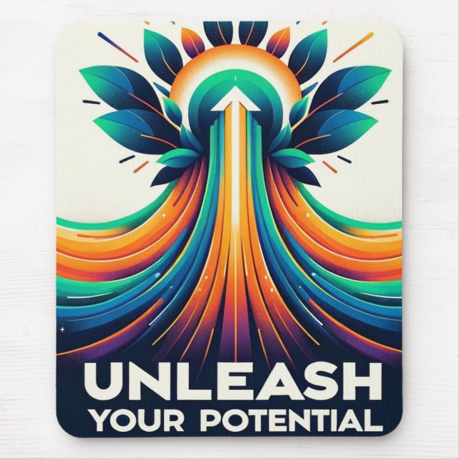 Unleash Your Potential Mouse Pad (Front)