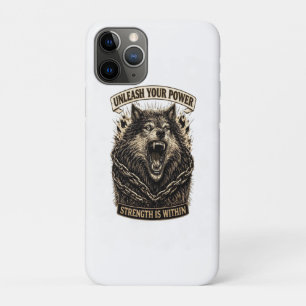 Unleash Your Power — Strength Is Within iPhone 11 Pro Case