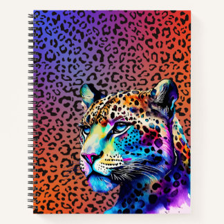 Unleash Your Wild Side – Leopard Print Notebook