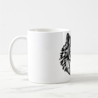 Unleash Your Wild Side Wolf T-Shirt Coffee Mug