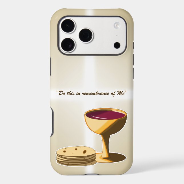 Unleavened Bread and Wine The Last Supper Easter (Back)