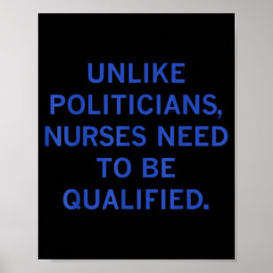 Unlike Liticians Nurses Funny Need To Be Qualified Poster