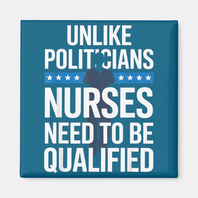 Unlike Liticians Nurses Need To Be Qualified Sarca Magnet (Front)