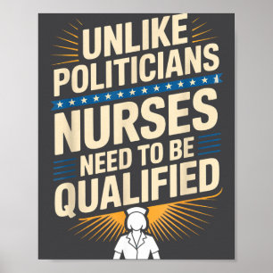 Unlike Liticians Nurses Need To Be Qualified Sarca Poster