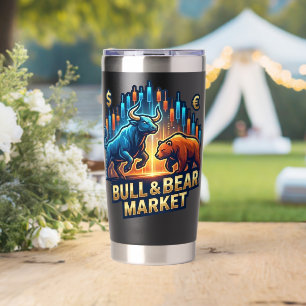 Unlimited Trading Stock Market Chart Athletic Insulated Tumbler