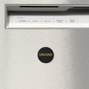 UNLOAD Logo Dishwasher Magnet