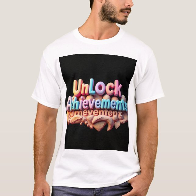 Unlock Achievement Graphic T-Shirt (Front)