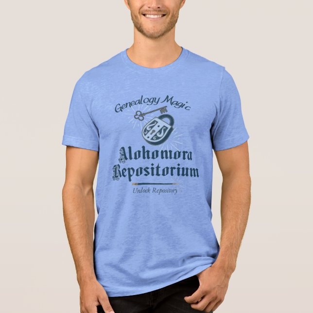 Unlock Repository Magic Tri-Blend Shirt (Front)