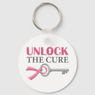 Unlock the Cure Key Ring