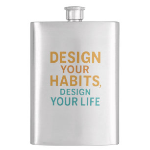 Unlock the Power Within – Motivational Mindset Hip Flask