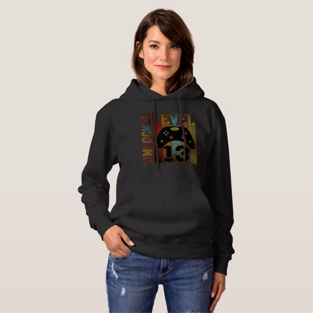 UNLOCKED LEVEL 13 HOODIE (Front Full)