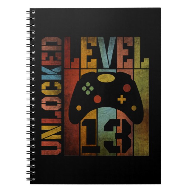 UNLOCKED LEVEL 13 NOTEBOOK (Front)