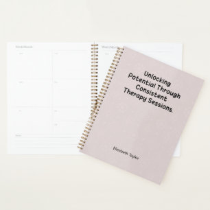 Unlocking Potential with Consistent Therapy Planner