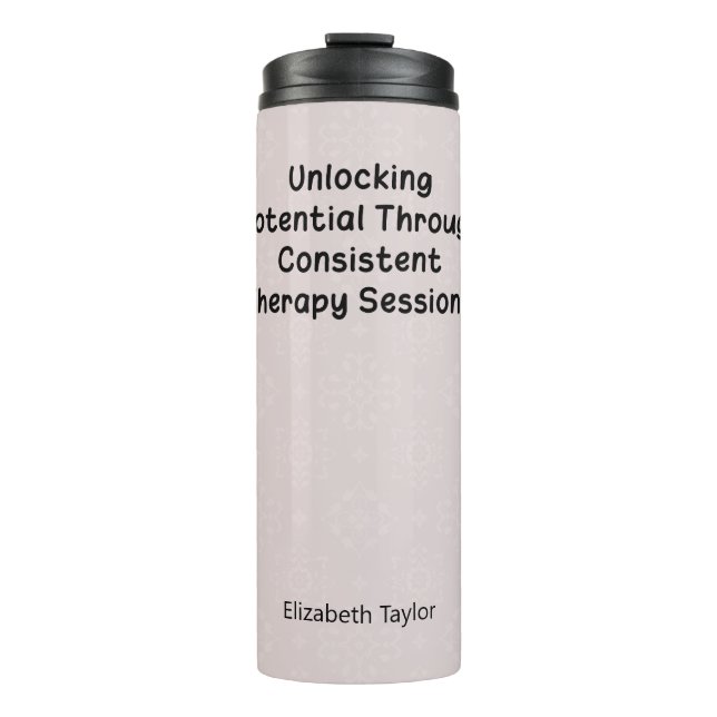 Unlocking Potential with Consistent Therapy Thermal Tumbler (Front)