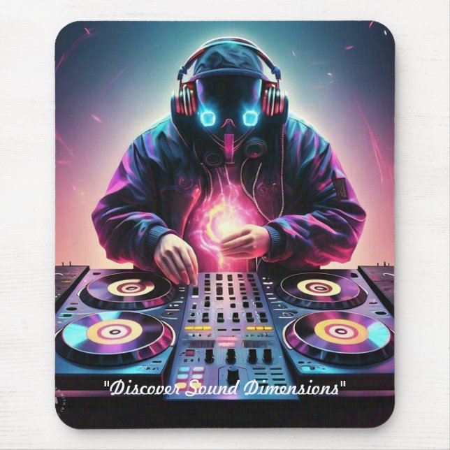 "Unlocking Sonic Dimensions" Mouse Pad (Front)