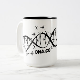 Unlocking the Mysteries of DNA Two-Tone Coffee Mug