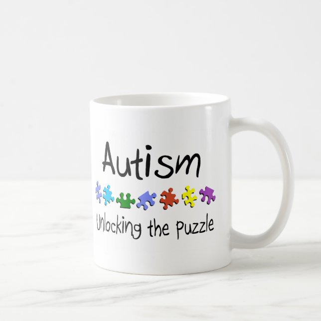 Unlocking The Puzzle Coffee Mug (Right)