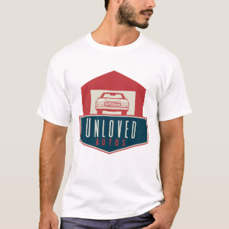 Unloved Autos Logo on Front t-shirt