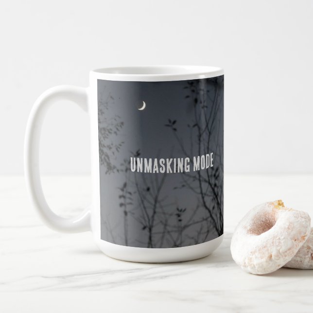 Unmasking Mode Coffee Mug (With Donut)